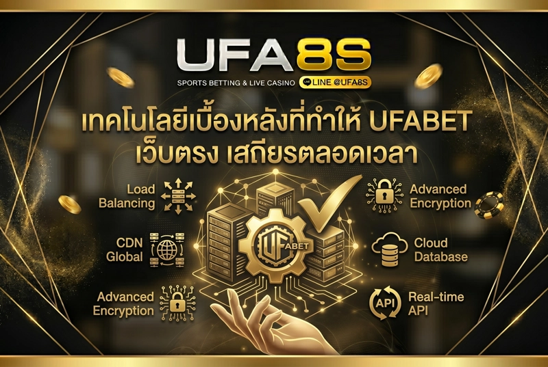 เทคโนโลยีเบื้องหลังที่ทำให้-UFABET-เสถียร